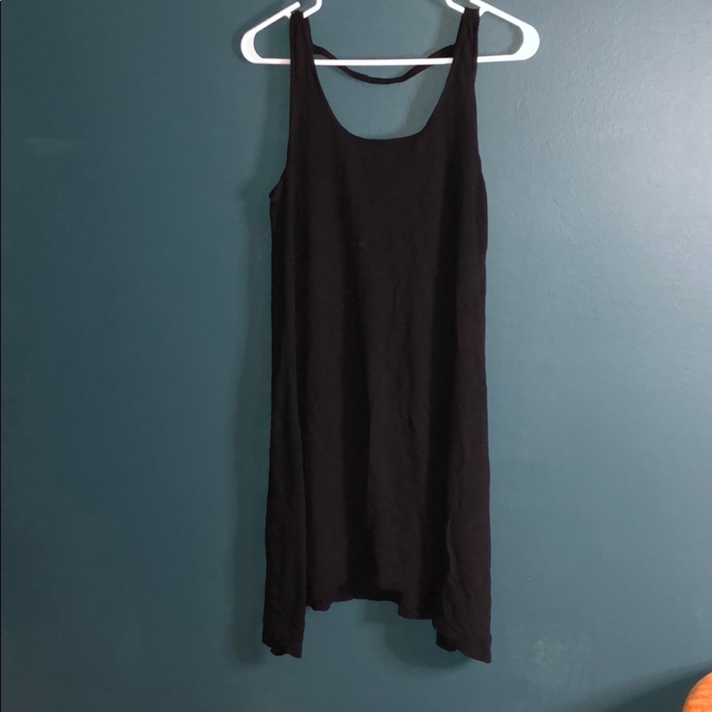 Black tank dress